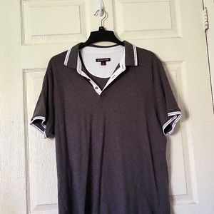 Michael Kors gray polo shirt size XL